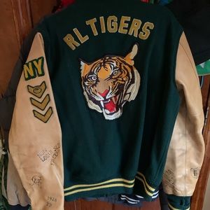 Men polo bomber jacket